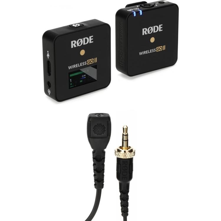 Rode Wireless GO II Single Channel Wireless Microphone System Low