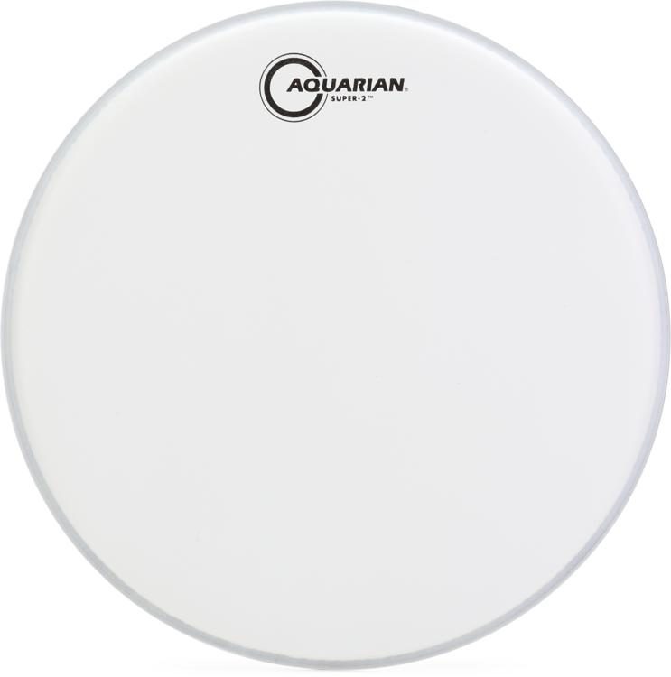 Aquarian 16/'/' Super-2 Clear Drumhead