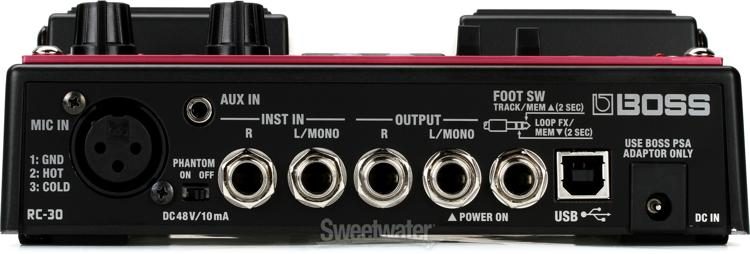 Boss Rc 30 Phrase Looper Pedal Sweetwater