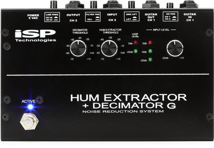 ISP Technologies Hum Extractor + Decimator G Noise Reduction System