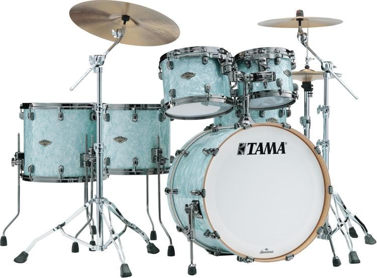 Tama Starclassic Walnut/Birch 5-piece Shell Pack - Ice Blue Pearl