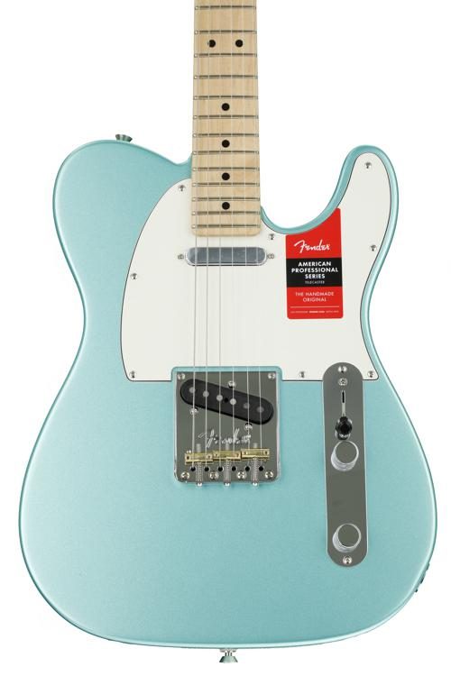 fender american professional telecaster mystic seafoam