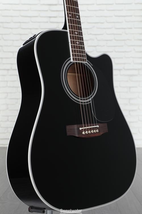 Takamine Legacy JEF341SC Acoustic-electric Guitar - Black