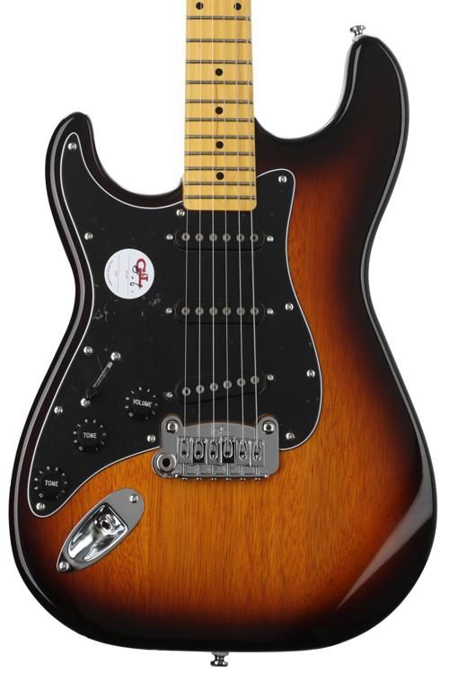 G L Tribute S 500 Left Handed Electric Guitar Tobacco Sunburst Sweetwater