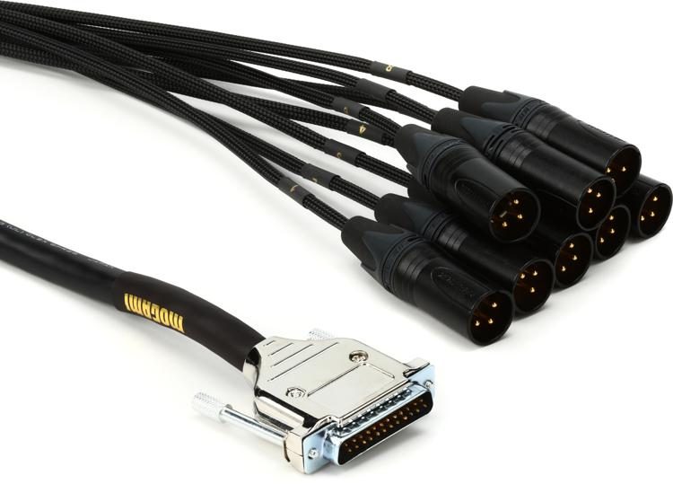 Lifetime Warranty Mogami Gold DB25 to XLRM Audio Interface Cable 10/'