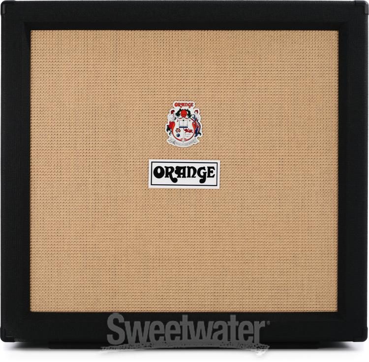 Orange Ppc412 C 240 Watt 4x12 Straight Cabinet Black Sweetwater