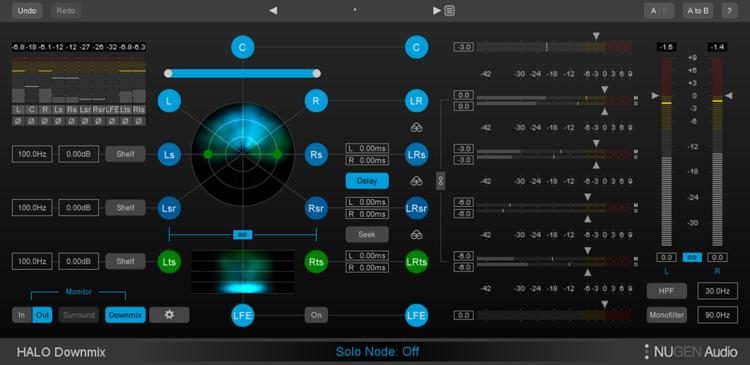 NUGEN Audio 3D Extension for Halo Downmix | Sweetwater