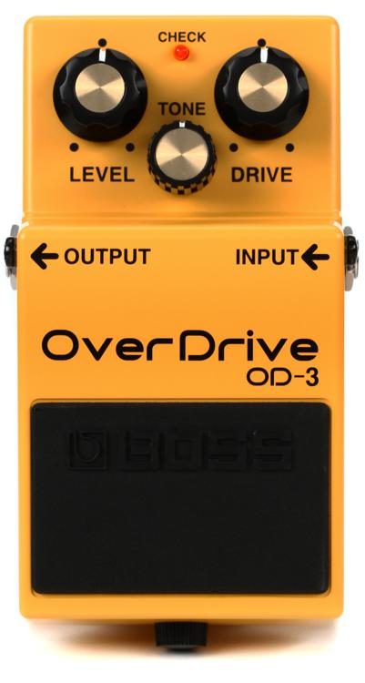 giratorio vamos a hacerlo presentación Boss OD-3 Overdrive Pedal | Sweetwater