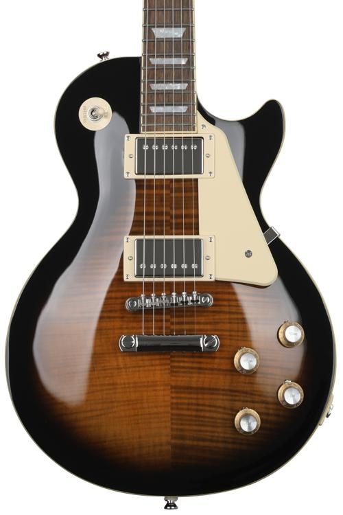 Epiphone Les Paul Standard '60s Electric Guitar - Smokehouse Burst  Sweetwater Exclusive