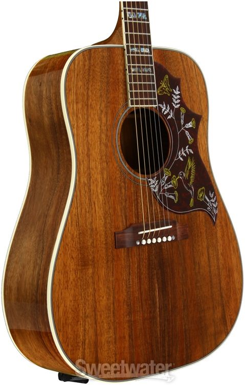 gibson hummingbird koa elite