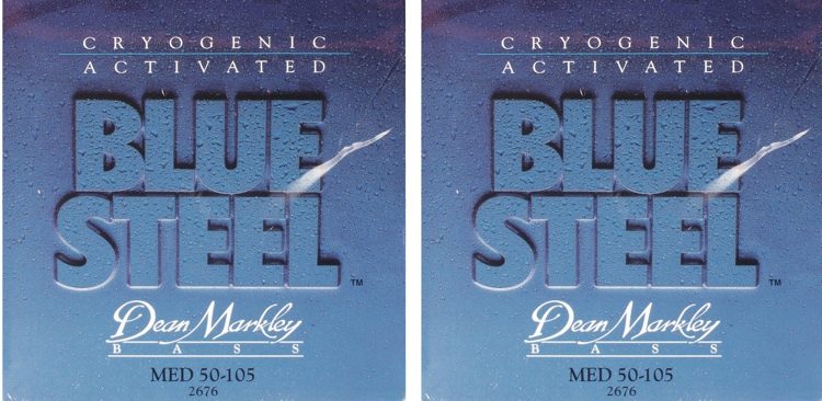 Dean Markley 2676 Blue Steel Bass Guitar Strings .050 .105 2