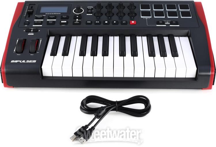 Novation Impulse 25 25-key Keyboard Controller | Sweetwater