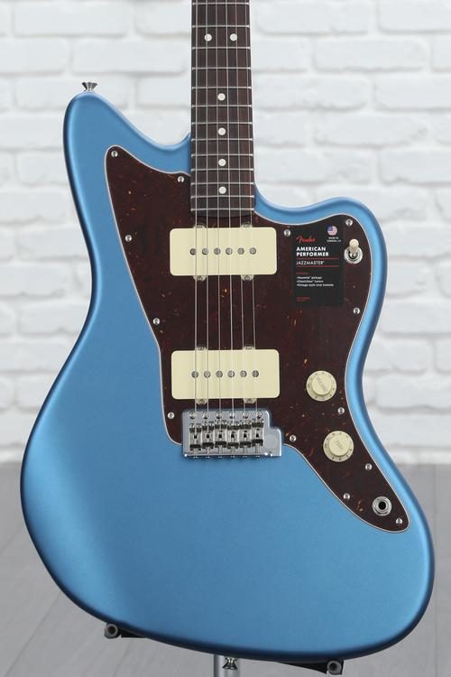 Fender American Performer Jazzmaster - Satin Lake Placid Blue with Rosewood  Fingerboard