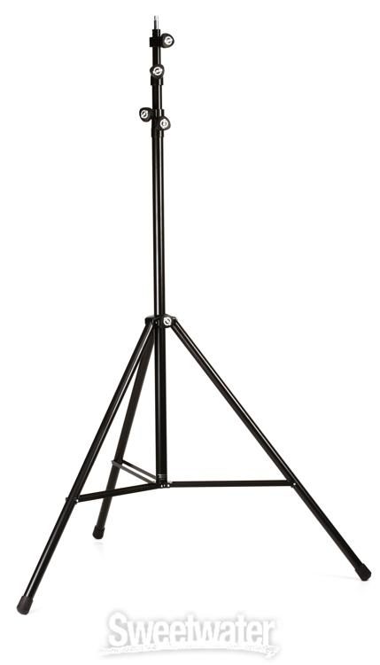 K&M 20811 Extra Tall Overhead Mic Stand - Black | Sweetwater