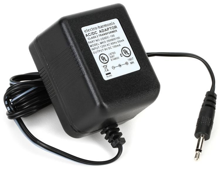 Electro-Harmonix ELECTRO-HARMONIX NANO CLONE EFFECTS PEDAL POWER SUPPLY REPLACEMENT ADAPTER 9V 