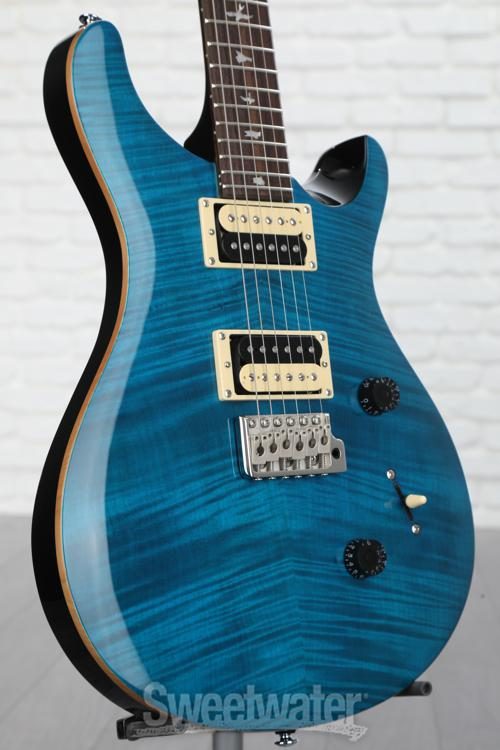 PRS SE Custom 24 Electric Guitar - Sapphire | Sweetwater