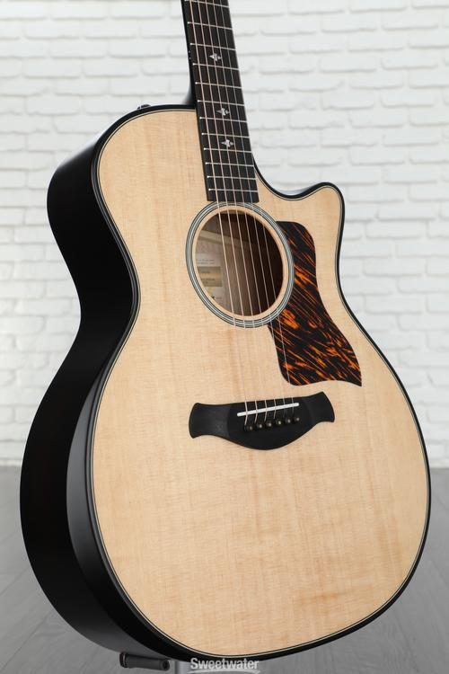 Taylor 314ce Builder's Edition 50th-anniversary Grand Auditorium  Acoustic-electric Guitar - Natural Spruce with Tobacco Back and Sides