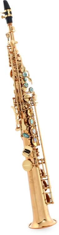 P. Mauriat System 76 Soprano Saxophone with 2 Necks - Gold Lacquer
