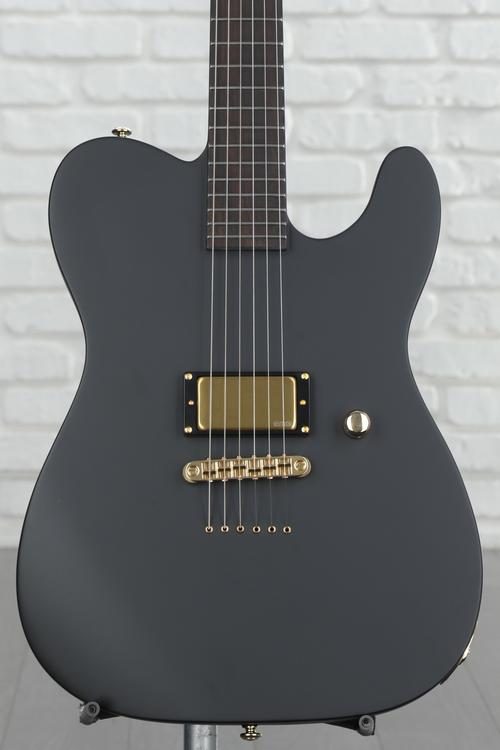 ESP LTD Alan Ashby AA1 Solidbody Electric Guitar Black Satin