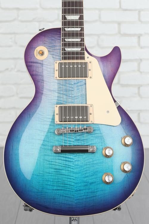 Gibson Les Paul Standard '60s Figured Top Electric Guitar - Blueberry ...