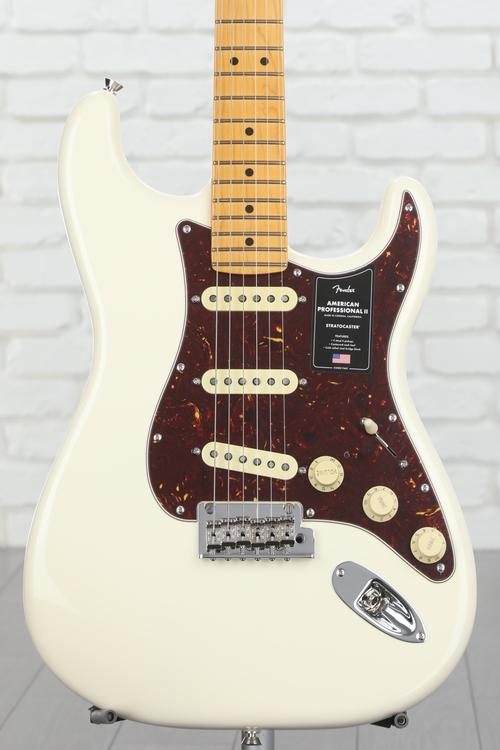 Fender American Professional II Stratocaster - Olympic White with Maple ...