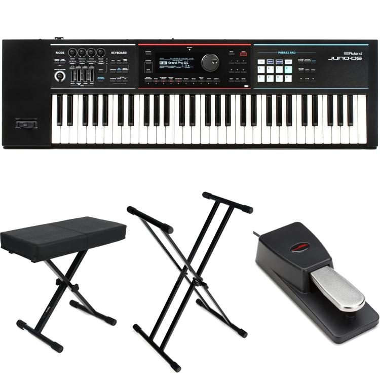 Roland JUNO-DS61 Essential Keyboard Bundle