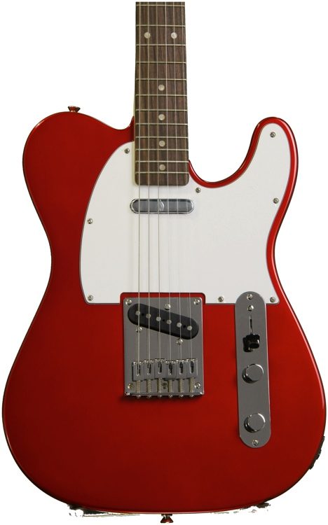 squier affinity telecaster metallic red