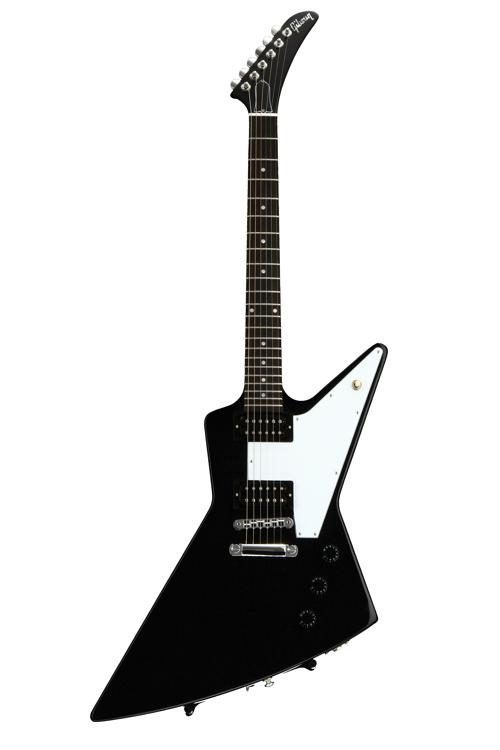 Gibson Explorer 16 Traditional Ebony Chrome Hardware Sweetwater