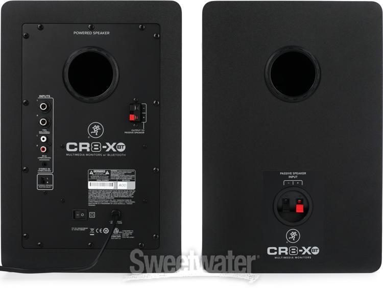 Mackie CR8-XBT 8 inch Multimedia Monitors with Bluetooth | Sweetwater