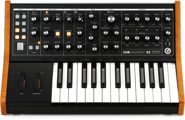 Moog Subsequent 25 sub25 シンセサイザー | eclipseseal.com