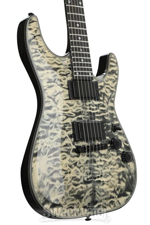 schecter c1 snow leopard