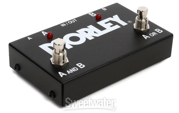 dump duidelijkheid Kietelen Morley ABY 2-button Switcher/Combiner Pedal | Sweetwater