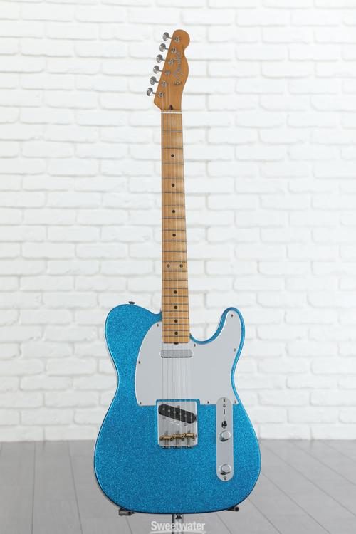 Fender J Mascis Telecaster - Bottle Rocket Blue Flake with Maple Fingerboard