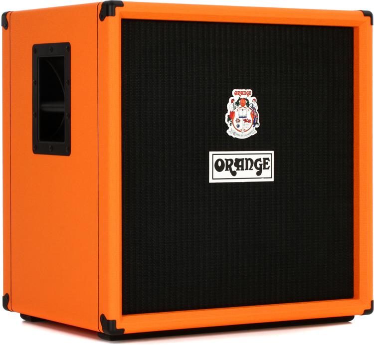 orange obc410 4x10" 600w bass cabinet with horn 8-ohm | sweetwater