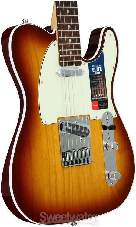 fender american elite telecaster tobacco sunburst