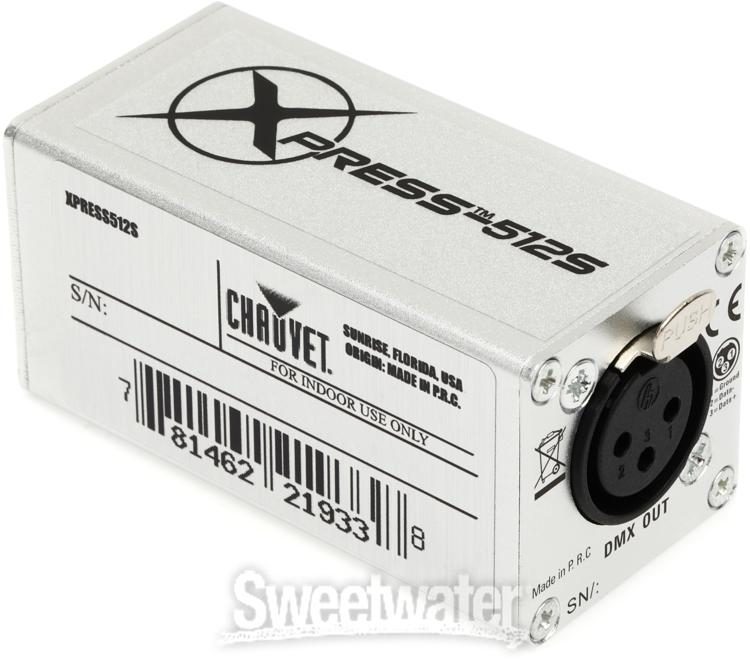 Chauvet Dj Xpress 512s 512 Ch Usb Dmx Interface Sweetwater