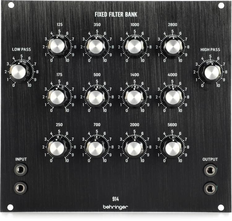 Behringer 914 Fixed Filter Bank Eurorack Module | Sweetwater