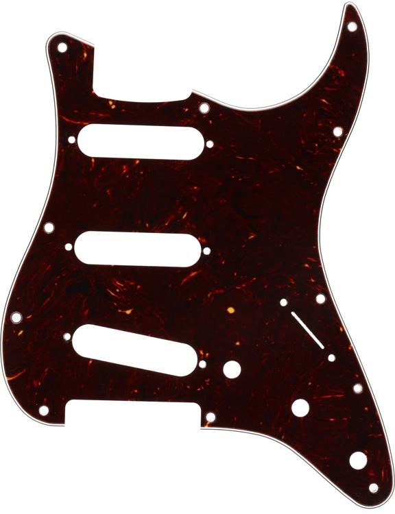 Fender Stratocaster Pickguard Tortoiseshell 11 Hole
