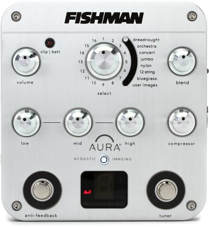 Fishman Aura Spectrum DI Imaging Pedal with D.I.