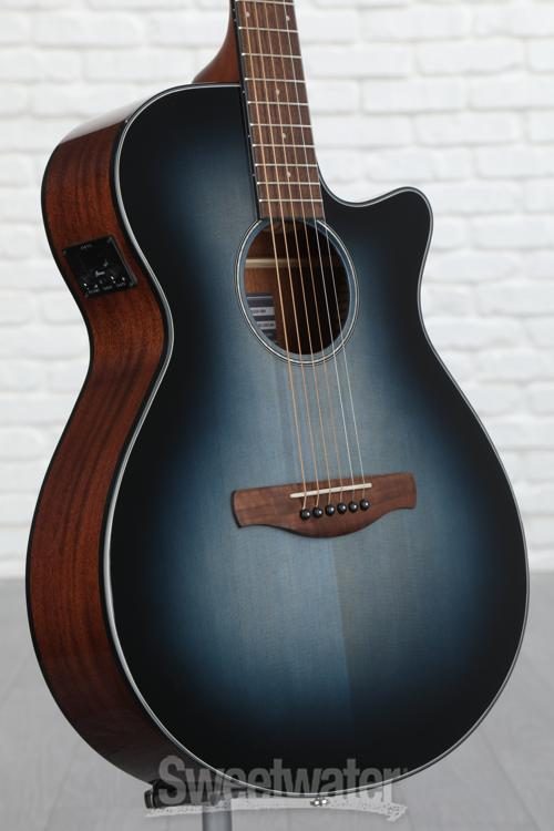 Ibanez AEG50 Acoustic-Electric Guitar - Indigo Blue Burst High Gloss