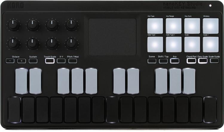 midi controller with pads