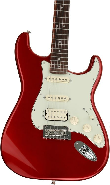 Fender Deluxe Stratocaster HSS Candy Apple with Rosewood Fingerboard Sweetwater