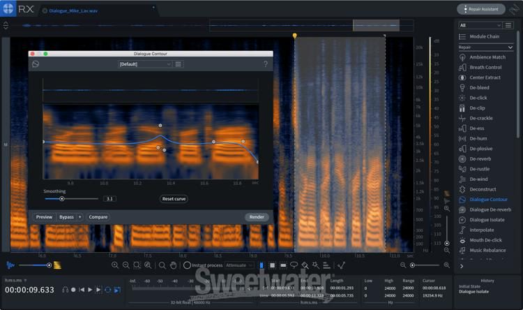 Izotope rx 7 noise reduction system