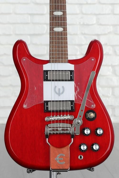 Epiphone Crestwood Custom (Tremotone) Electric Guitar - Cherry