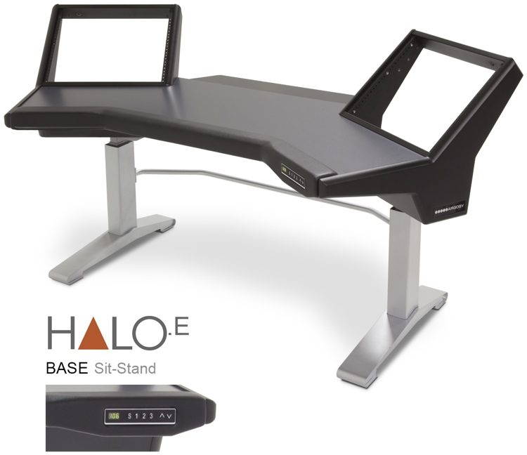 Argosy Halo E Workstation Base Model Sit Stand Sweeer E Workstation Base Model Sit Stand Image 1