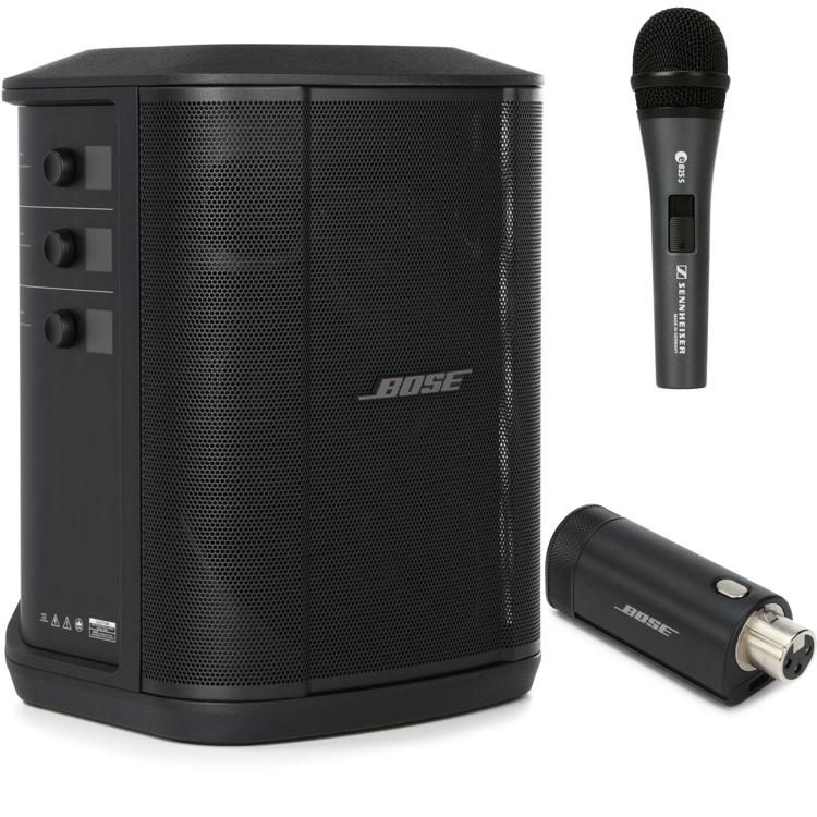 Borger servitrice jeg er syg Bose S1 Pro+ Multi-position PA System and Sennheiser E825-S Wireless Bundle  | Sweetwater