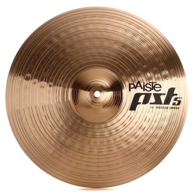 PAISTE PST5 Medium Crash Cymbal 16”/40cm Cymbal #Y4 