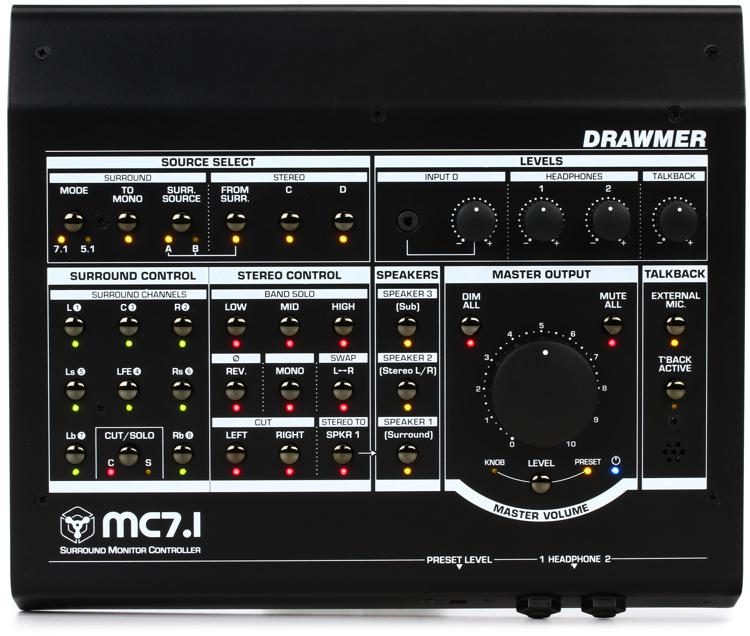 Drawmer MC7.1 Active Monitor Controller 