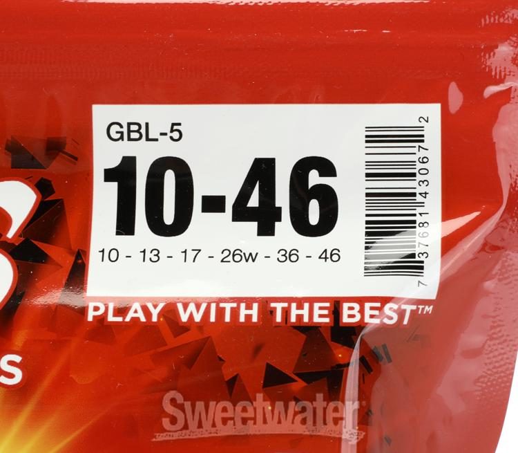 GHS GBL-6 Guitar Boomers Electric Guitar Strings - .010-.046 Light 6-pack |  Sweetwater