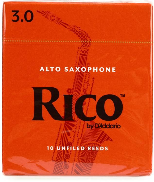 Rico Alto Sax Reeds strength 3 box of 10 